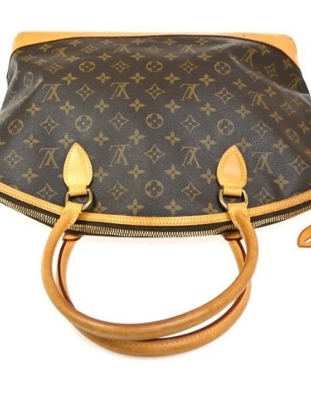LOUIS VUITTON Lockit Horizontal Shoulder Bag Monogram Leather BN M40104 14CA586 - Picture 5 of 15